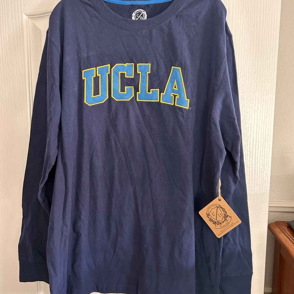UCLA Navy Blue Long Sleeve Jersey XL new w tags